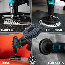 Load image into Gallery viewer, Chemical Guys Carpet Brush w/Drill Attachment - Light Duty
