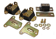 Load image into Gallery viewer, Energy Suspension 69-72 Camaro/70-73 Monte Carlo Black Complete Motor&amp;Trans Mount Set Zinc Finish
