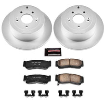 Load image into Gallery viewer, Power Stop 07-09 Hyundai Santa Fe Rear Z17 Evolution Geomet Coated Brake Kit

