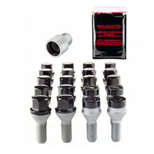 Load image into Gallery viewer, McGard 5 Lug Hex Install Kit w/Locks (Cone Seat Bolt) M12X1.5 / 17mm Hex / 25.5mm Shank L. - Black
