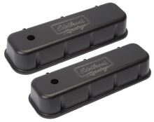 Load image into Gallery viewer, Edelbrock Valve Cover Victor Series Chevrolet 1965 and Later 396-502 V8 Tall Black
