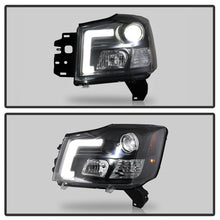 Load image into Gallery viewer, Spyder 04-15 Nissan Titan High-Power LED Module Equipped Headlights - Black (PRO-YD-NTI04PL-BK)
