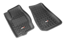 Load image into Gallery viewer, Rugged Ridge Floor Liner Front Black 2005-2010 Jeep Grand Cherokee 06-09 Commander WK / XK
