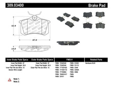 Load image into Gallery viewer, StopTech 02-08 Audi A4 Quattro / 2/99-02 Audi S4 / 93-10 VW Golf GL/GLS Performance Rear Brake Pads

