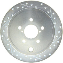 Load image into Gallery viewer, StopTech Select Sport 09-13 Subaru Forester Slotted and Drilled Left Rear Rotor
