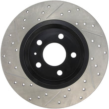 Load image into Gallery viewer, StopTech Power Slot 09-10 Audi A4/A4 Quattro / 08-10 A5 / 10 S4 Rear Left Drilled &amp; Slotted Rotor
