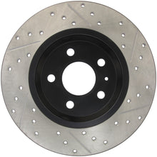Load image into Gallery viewer, StopTech Power Slot 09-10 Audi A4/A4 Quattro / 08-10 A5 / 10 S4 Rear Right Drilled &amp; Slotted Rotor
