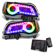 Load image into Gallery viewer, Oracle 11-14 Chrysler 300C SMD HL - Black - NON HID - ColorSHIFT DRL - ColorSHIFT w/ 2.0 Controller
