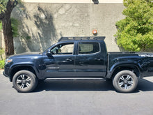 Load image into Gallery viewer, Go Rhino 18-23 Toyota Tacoma 4Door Frame Mount Sliders - Textured Black

