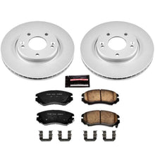 Load image into Gallery viewer, Power Stop 06-10 Hyundai Sonata Front Z17 Evolution Geomet Coated Brake Kit
