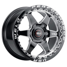 Load image into Gallery viewer, Weld S909 20x10 Ventura 6 Beadlock 6x135 ET38 BS7.00 Gloss BLK MIL DIA 87.1
