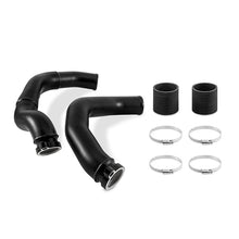 Load image into Gallery viewer, Mishimoto 2015+ BMW F8X M3/M4 Charge Pipe Kit - Wrinkle Black
