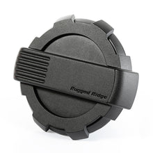 Load image into Gallery viewer, Rugged Ridge Elite Fuel Door Non-Lock Black 07-18 Jeep Wrangler JK
