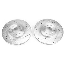 Load image into Gallery viewer, Power Stop 16-18 Buick Envision Front Evolution Drilled &amp; Slotted Rotors - Pair
