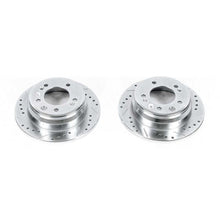 Load image into Gallery viewer, Power Stop 09-12 Hyundai Elantra Rear Evolution Drilled &amp; Slotted Rotors - Pair
