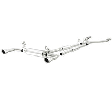 Load image into Gallery viewer, MagnaFlow 14 Infiniti Q50 V6 3.7L Cat-Back Polished Stainless Tips Dual Split Rear Exit Exhaust
