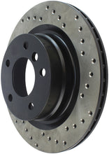 Load image into Gallery viewer, StopTech 06 BMW 325 Series / 07-09 BMW 328 Series Drilled Left Rear Rotor
