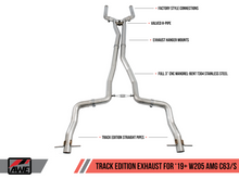 Load image into Gallery viewer, AWE Tuning 2019+ Mercedes-Benz C63/S AMG Sedan (W205) Track Edition Exhaust - No Tips
