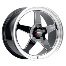 Load image into Gallery viewer, Weld S155 18x12 Ventura Drag 5x120 ET52 BS8.55 Gloss BLK MIL DIA 78.1
