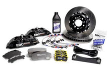Load image into Gallery viewer, EBC Racing 00-07 BMW M3 (E46) Black Apollo-4 Calipers 355mm Rotors Front Big Brake Kit
