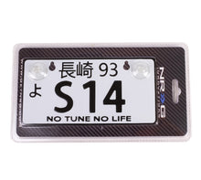 Load image into Gallery viewer, NRG Mini JDM Style Aluminum License Plate (Suction-Cup Fit/Universal) - S14
