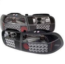 Load image into Gallery viewer, Spyder Honda Civic 92-95 3DR LED Tail Lights Black ALT-YD-HC92-3D-LED-BK
