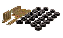 Load image into Gallery viewer, Energy Suspension Chevy 59-64 Belair/Biscayne/Caprice/Impala /59-63 El Camino Black Body Mount Set
