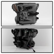 Load image into Gallery viewer, Spyder Ford F150 2015-2017 Projector Headlights - Light Bar DRL LED - Smoke PRO-YD-FF15015-LBDRL-SM
