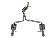 Load image into Gallery viewer, AWE Tuning Audi B8 A4 Touring Edition Exhaust - Dual Outlet Polished Silver Tips
