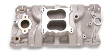 Load image into Gallery viewer, Edelbrock Manifold SBC 23-Degree Marine RPM 1955-1986 w/ Brass
