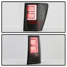 Load image into Gallery viewer, Spyder 07-10 Jeep Grand Cherokee Light Bar LED Tail Lights - Black ALT-YD-JGC07V2-LB-BK
