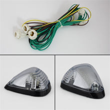 Load image into Gallery viewer, Xtune Ford Super Duty F250-F550 99-15 Amber LED Cab Roof Lights Clear ACC-LED-FDSD99-CR-C
