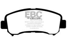 Load image into Gallery viewer, EBC 14+ Nissan Juke 1.6 Turbo Nismo RS Greenstuff Front Brake Pads
