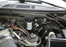 Load image into Gallery viewer, J&amp;L 99-04 Ford Lightning Driver Side Oil Separator 3.0 - Clear Anodized
