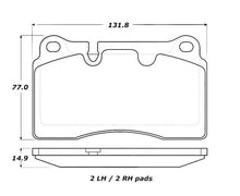 Load image into Gallery viewer, StopTech Performance 14-17 Volkswagen Touareg Front Brake Pads
