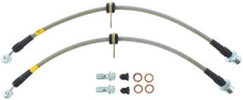 Load image into Gallery viewer, StopTech 00-05 Toyota MR2 Spyder Front Stainless Steel Brake Lines
