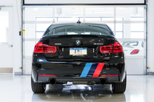 Load image into Gallery viewer, AWE Tuning BMW F3X 340i Touring Edition Axle-Back Exhaust - Diamond Black Tips (102mm)
