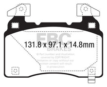 Load image into Gallery viewer, EBC 13+ Chevrolet SS 6.2 Ultimax2 Front Brake Pads
