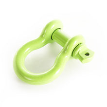 Load image into Gallery viewer, Rugged Ridge Green 9500lb 3/4in D-Shackle

