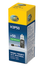Load image into Gallery viewer, Hella Bulb H3 12V 55W Pk22S T325 +50
