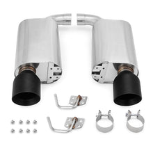 Load image into Gallery viewer, Mishimoto 2015+ Ford Mustang GT Street Axleback Exhaust w/ BlackTips
