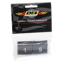 Load image into Gallery viewer, DEI Wire Markers 8pc Set Numbered 1-8 - Black
