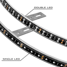 Load image into Gallery viewer, Oracle LED Illuminated Wheel Rings - Double LED - Red
