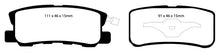 Load image into Gallery viewer, EBC 09+ Jeep Compass 2.0 (302mm Rear Rotors) Greenstuff Rear Brake Pads
