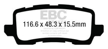 Load image into Gallery viewer, EBC 13+ Acura RLX 3.5 Greenstuff Rear Brake Pads
