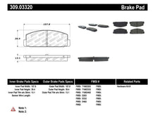 Load image into Gallery viewer, StopTech Performance 89-95 Mazda RX7 / 03-05 Mazda 6 Rear Brake Pads
