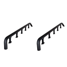 Load image into Gallery viewer, Go Rhino SRM500 Dual Rail Kit (For 65in. Long Rack) - Tex. Blk (Rails ONLY - Req. Platform)
