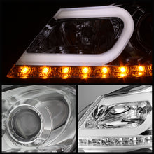 Load image into Gallery viewer, Spyder Mercedes Benz W204 C-Class 12-13 Projector Halogen Model- DRL Chrm PRO-YD-MBW20412-DRL-C
