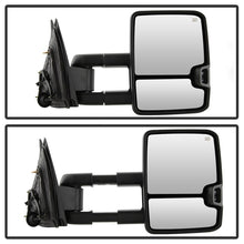 Load image into Gallery viewer, xTune Chevy Silverado 14-16 Heated Amber LED Signal Mirror Chrome MIR-CSIL14S-G3C-PWH-AM-SET

