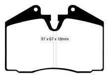 Load image into Gallery viewer, EBC 89-95 Ferrari 348 3.4 Bluestuff Front Brake Pads
